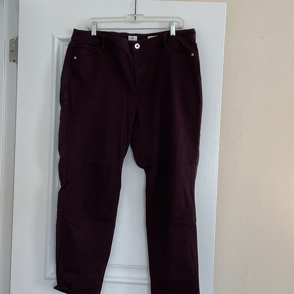 J. Jill Authentic Fit Slim Ankle size 18